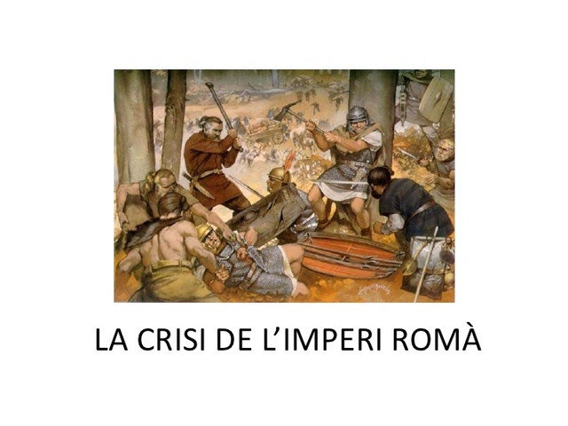 La crisi del Imperi Romà
