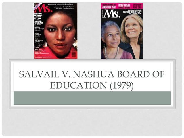 Salvail v. Nashua Board of Education