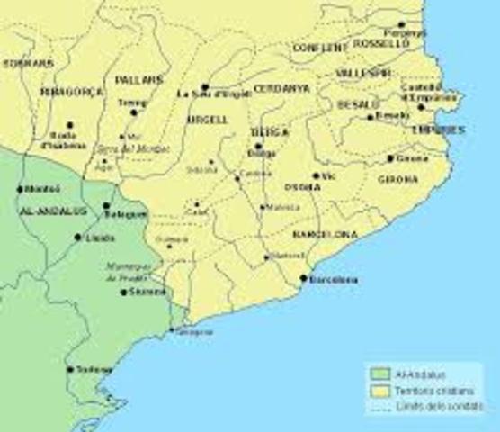 Els musulmans conquereixen Barcelona