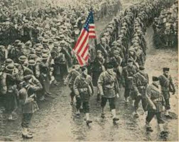 First American Soldiers to Europe