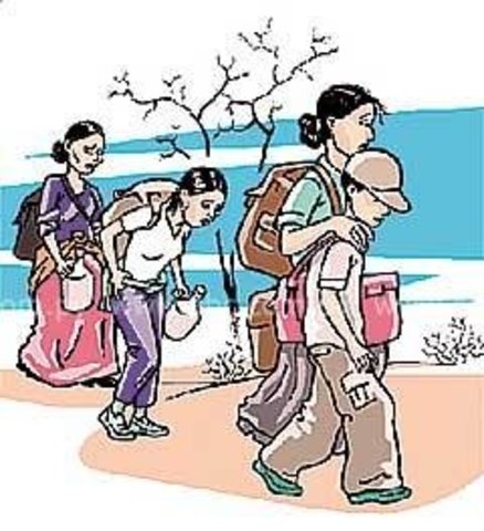 Movimiento de trabajadores impulsado por la dinamica de la economía capitalista transnacional