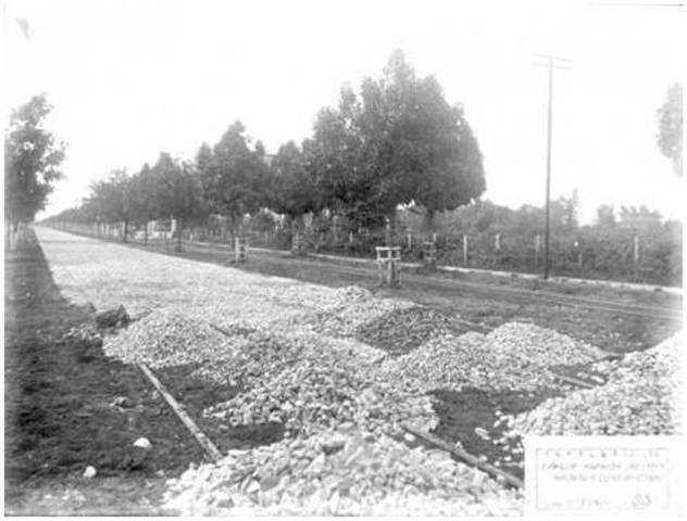 Primeiro calçamento da Avenida Paulista