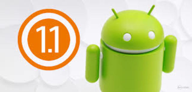 Android 1.1 Petit Four en español