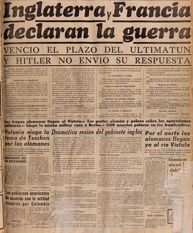 Los aliados entran en el conflicto