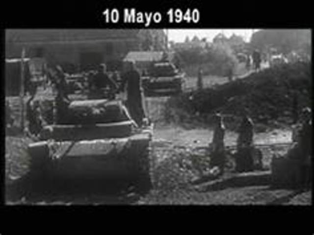 Hitler ataca a Europa occidental