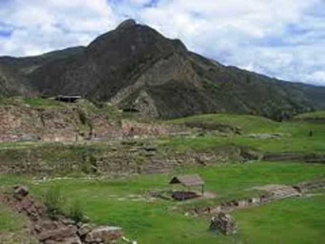 Beginning of 'Old Temple' phase at Chavín de Huántar, Peru