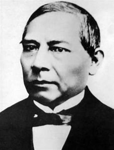 Benito Juarez gana las elecciones