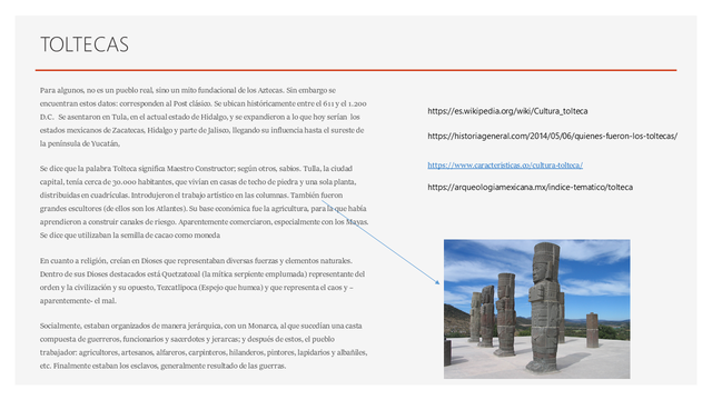 RESEÑA CULTURA TOLTECA