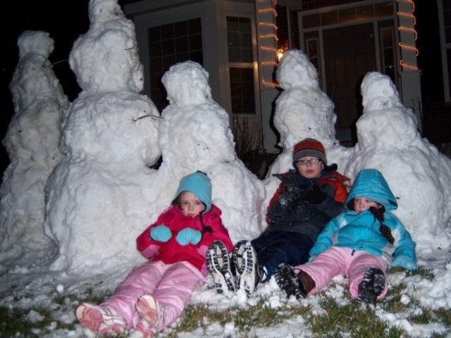 snowman family