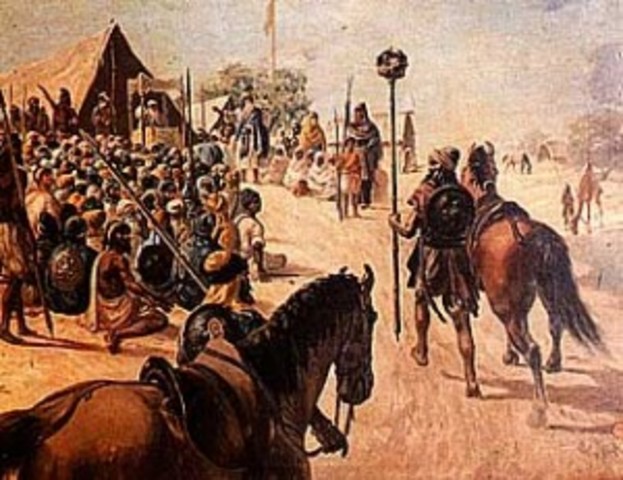 Nadir Shah invades Mughal Empire