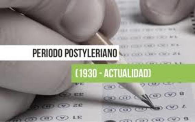 PERIODO POST TYLERIANO