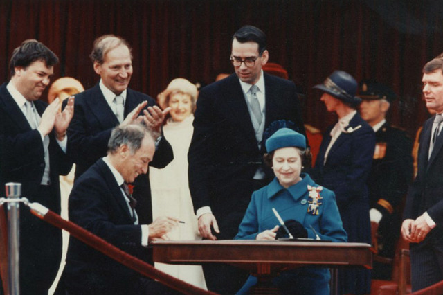 constitution is patriated