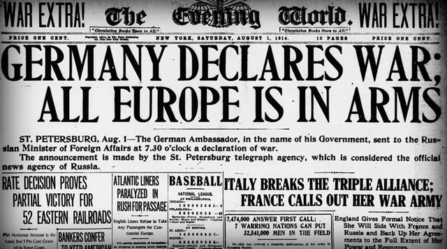 Alemania declara la guerra