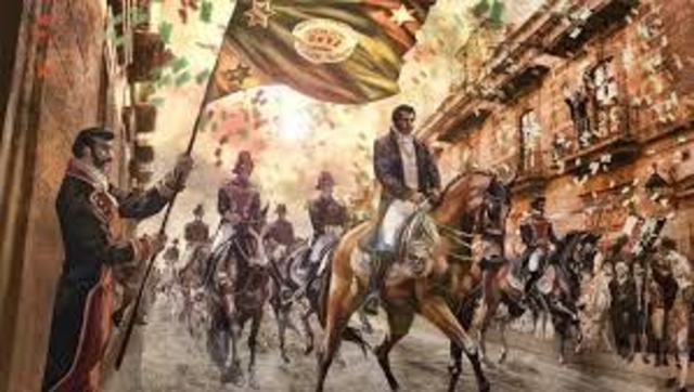 Se consuma la independencia de México.