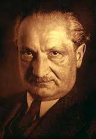 Martin Heidegger: el hombre un ser para la muerte