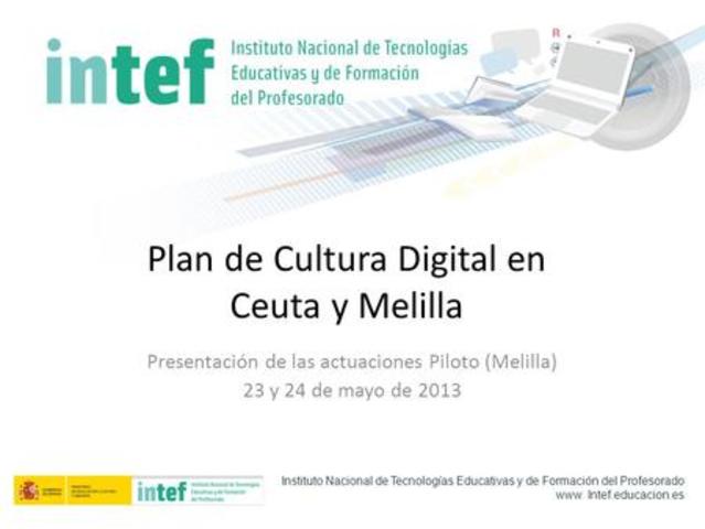 Actualización del Plan de Cultura digital en la escuela
