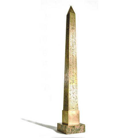 early Egypt - obelisks. Telling time by the shadow