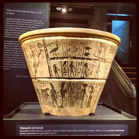 Water Clock 'clepsydra' (early Greeks and Egyptians)