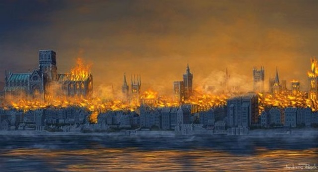 London's Fire (Sunday 4:00 a.m)