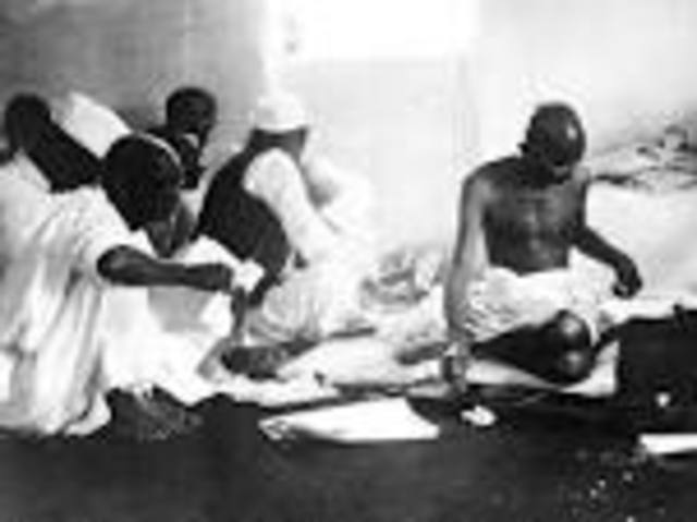 Gandhi and the Spinning Wheel