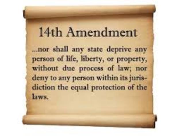 The 14th Amendment is Ratified