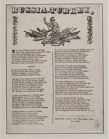 Russia declared war on Turkey