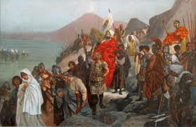 Los Astrogodos conquistan Italia al mando de Teodotico