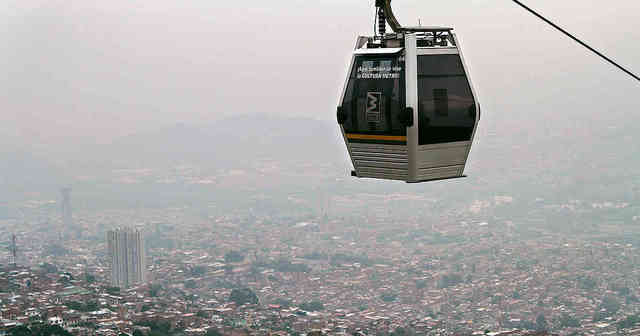 Contaminación del aire en Medellin (Colombia)