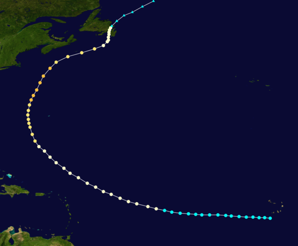 First Hurricane Warning