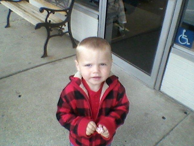 Jordan gets a haircut