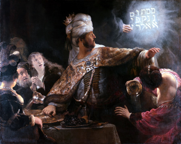 "El festín de Baltasar" (1635)