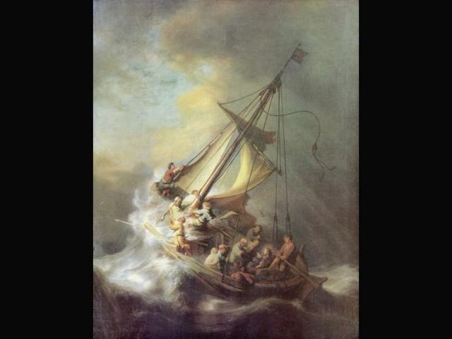 "La tormenta en el mar de Galilea" (1633)