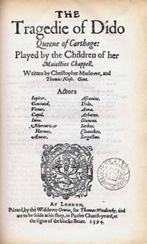The first published play