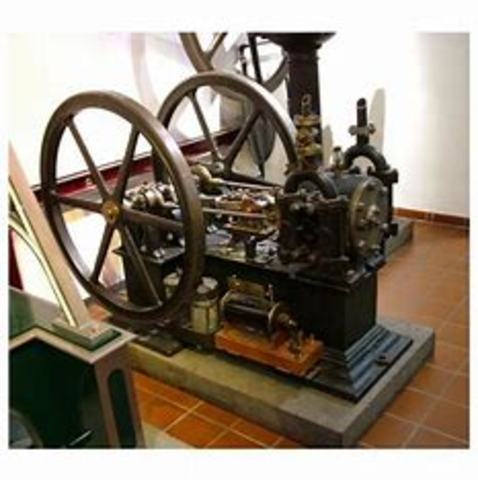 1885 motor de combustión interna.