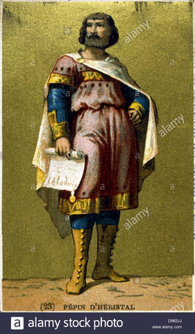Llegada al poder de Pipino de Heristal