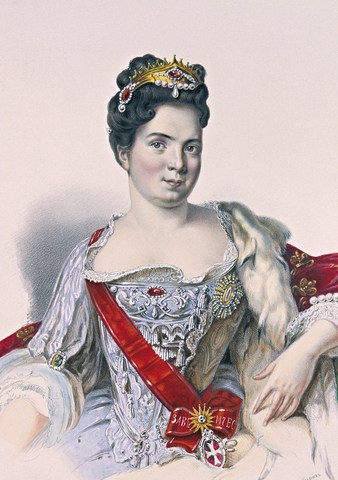 Женитьба на Екатерине 1