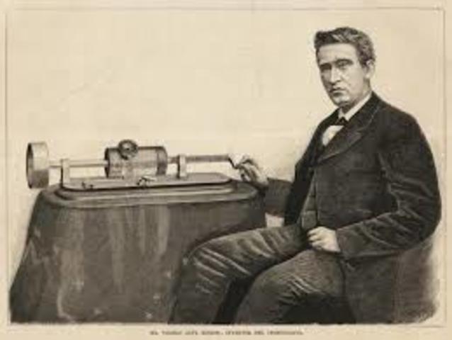 Fonógrafo Thomas Alva Edison