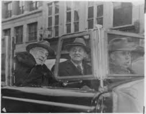 Roosevelt is elected
