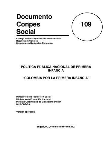 Conpes (Consejo Nacional de Política Económica y Social)