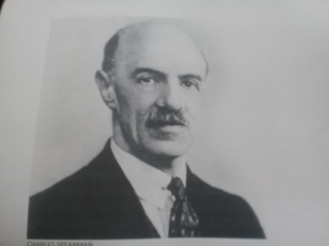 CHARLES SPEARMAN