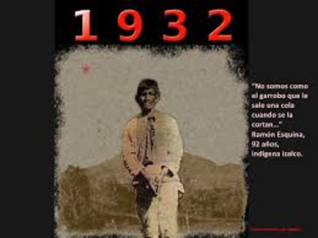 Surgimiento de la insurreccion en El Salvador