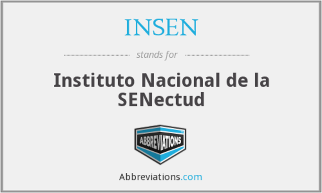 INSEN, PUBLICA CATALOGO DE PROGRAMAS ASISTENCIALES Y SERVICIOS SOCIALES