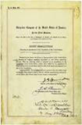 16th Amendment is passed