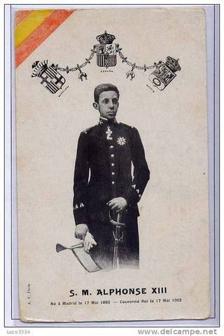 Alfonso XIII accede al trono