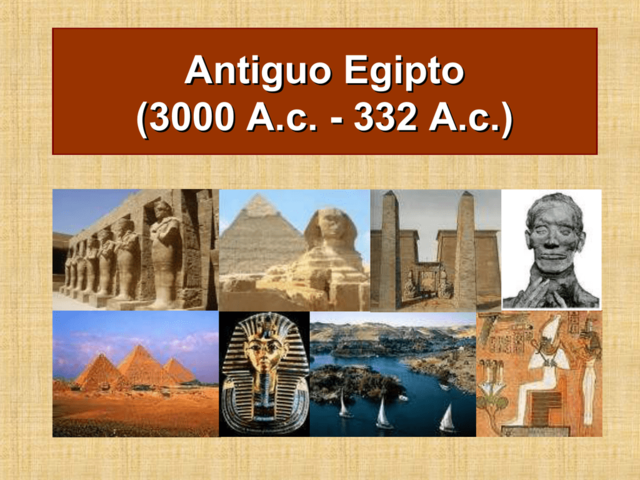 Antiguo Egipto 3000 A.C