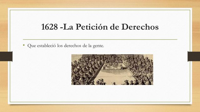 Petición de los Derechos Humanos