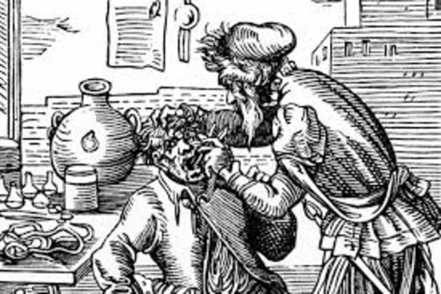 Barberos Cirujanos y Cirujanos ambulantes.