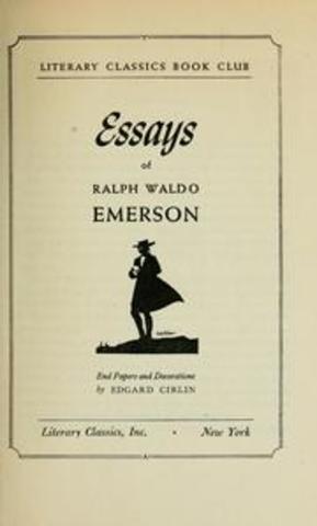 Essays, First Series - Ralph Waldo Emerson