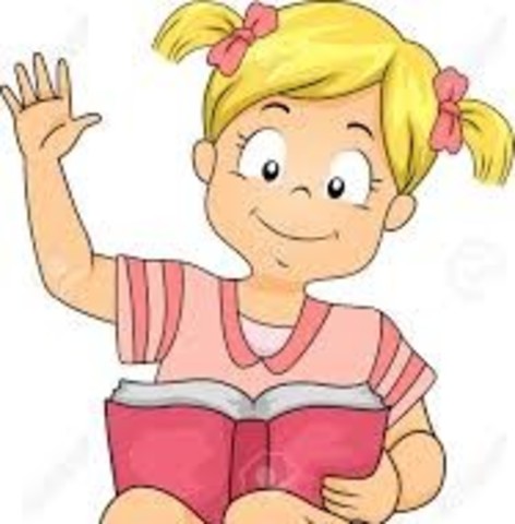 The first memory I have of reading was in first grade.  I am not sure why I remember this particular incident but I remember sitting next to Billy and we were in a circle reading from a book.  I remember the teacher writing "girl" on the chalkboard.