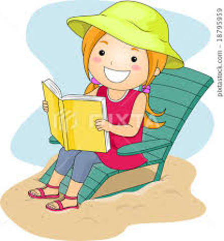 During our first family vacation at the beach, after playing all morning my husband took the babies back for a nap and I had two hours to read on the beach. This renewed my love of reading and reminded me to find quiet time to relax with a good book.